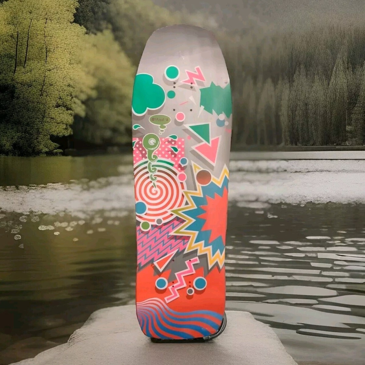 Rare Color Scheme - Brand-X - Toxic Weirdo - Skateboard Deck