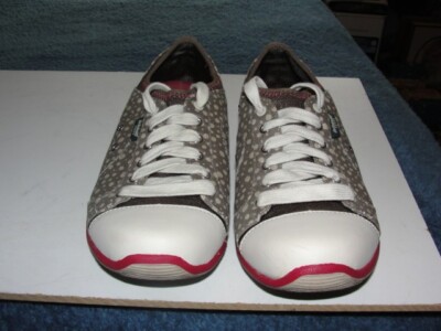 Dr Scholls Jamie Sneakers Women's Sz Green/Brown Off