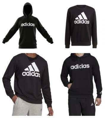 Sudadera Adidas Negra Para Hombre Adidas Sweatshirt Hooded Sweat