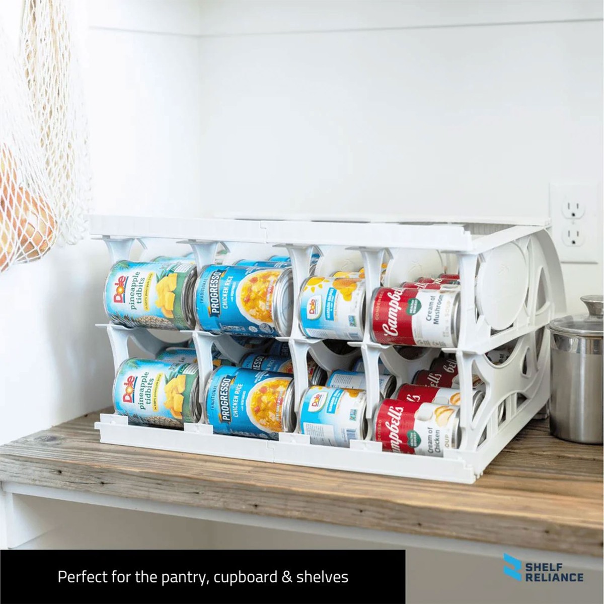 Can Food Rack Pantry Canned Food Storage Ideas