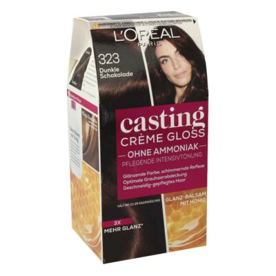 L´oreal Casting Creme Gloss Glanz - Balsam mit Honig 323 Dunkle Schokolade