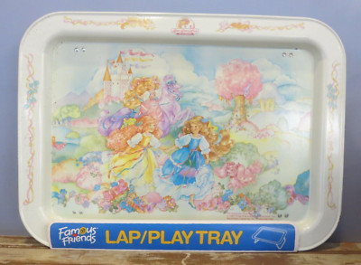 Vintage 1987  ''Lady Lovely Locks & the Pixie Tails'' Metal Lap/Play/TV Tray  NOS