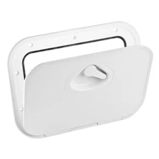Nuova Rade Mid Line access / inspection hatch 278x378mm white - boat / RV