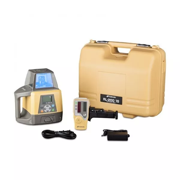 Topcon RL 200 2S Dual Grade Rotating Laser Kit Machine Control
