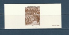 gravure épreuve  tableau la barrière fleurie  Paul Serusier   2007 