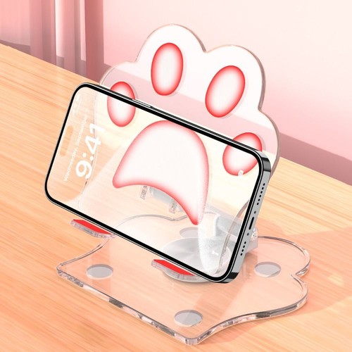 Cat Claw Mobile Phone Holder Desk Support Cellphone Stand Dormitory/Travel - 第 5/16 張圖片