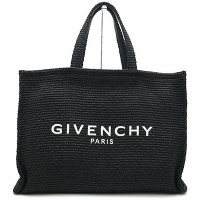 Givenchy G-Tote Large Leather Black Women's Tote Bag Pre-owned From Japan