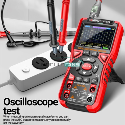 ANENG AOS04 2in1 Digital Oszilloskop Hand AC/DC Multimeter 50MS/s 10Mhz - Bild 5 von 24
