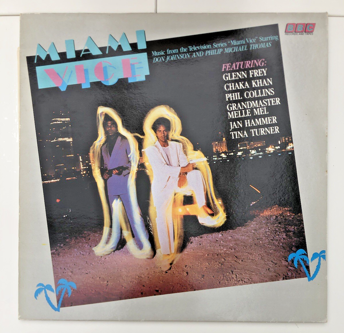 MIAMI VICE  BBC Records TV Series Soundtrack REMV 584 1985 VINYL L EX VG+
