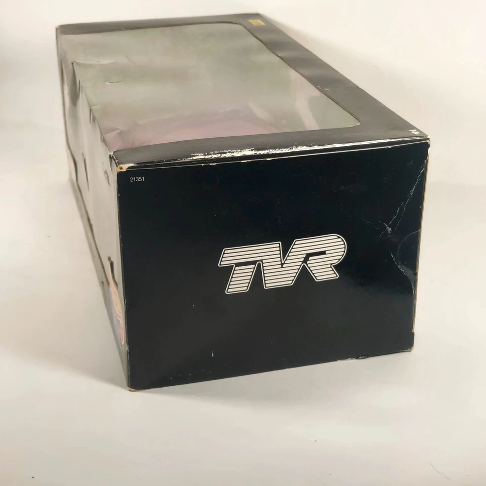 Hot Wheels 1/18 TVR Speed 12 Violet Sealed - Image 2 of 4