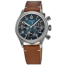 New Longines Heritage Avigation Big Eye Chronograph Men's Watch L2.816.1.93.2