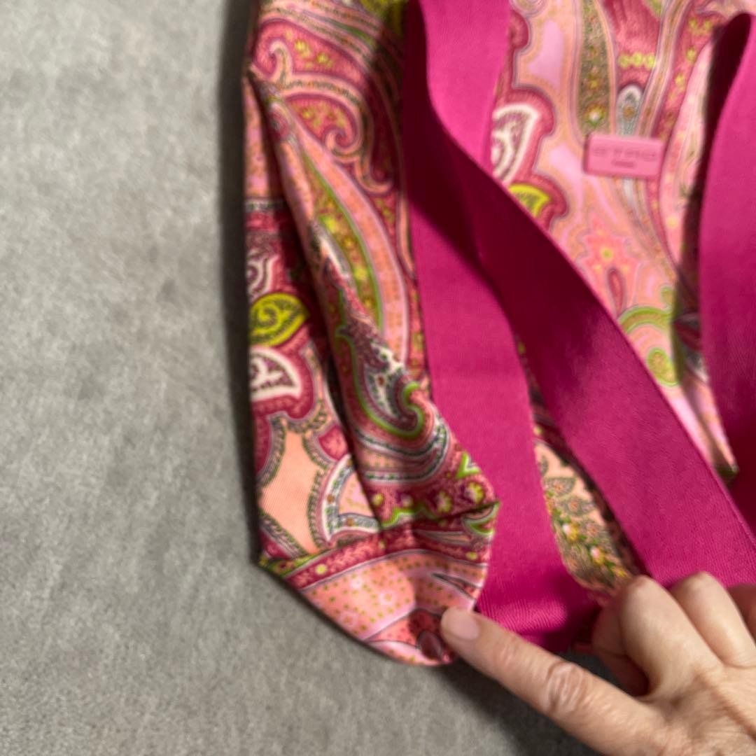 ETRO Paisley Pattern Tote Bag Pink — image 3