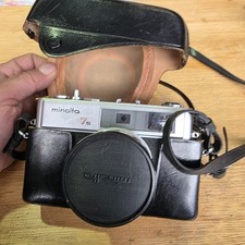 Appareil Photo Argentique MINOLTA HI-MATIC 7S Rokkor 45mm f/1.8 – Fonctionnel –