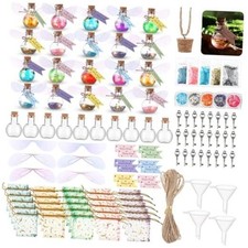262 Pieces Mystery Potion Craft Kit with 36 Magic Witch Bottles Fairy - Crafts