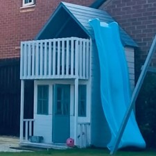 TP "Skye" Two Storey Wooden Playhouse