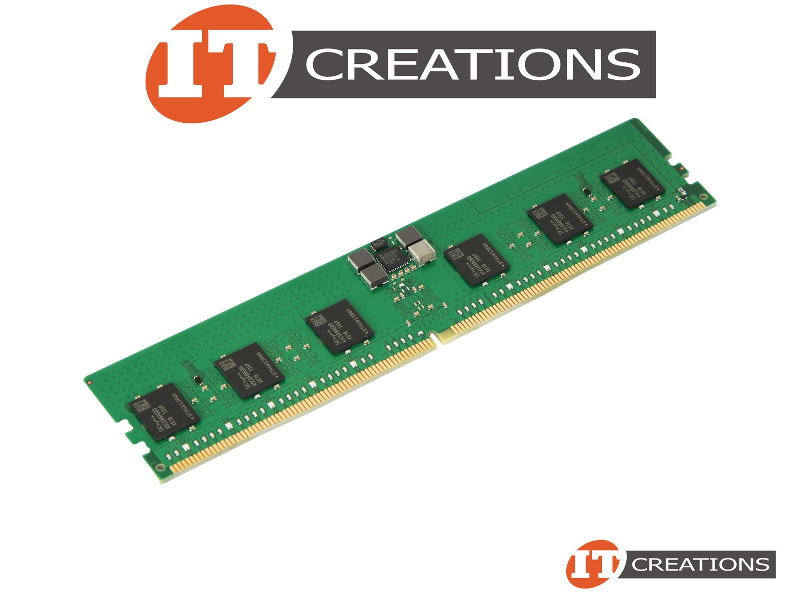 как выглядит SK HYNIX 16GB PC5-44800 DDR5-5600B-R REGISTERED ECC / EC8 MEMORY HMCG78AGBRA619N фото