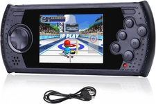 16 Bit Handheld Game for Kids Built-In 230 HD Classic Retro Video Games USB Rech
