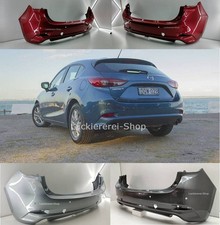 STOßSTANGE HINTEN LACKIERT IN WUNSCHFARBE NEU für Mazda 3 2017-2019