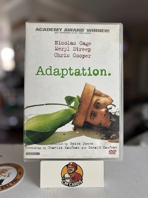 Adaptation DVD Widescreen Nicolas Cage Meryl Streep Chris Cooper 2002