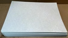 Acidea 100 Sheets Printed Parchment Paper 180GSM Thickened A4 Creamy - White