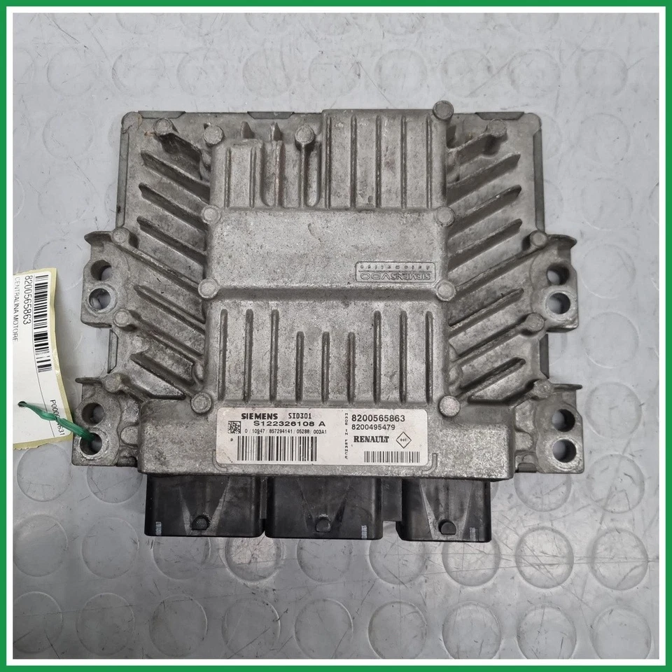Centralina Iniezione Siemens S122326108A Renault Clio III 8200565863 2007 2014   - Immagine 2 di 4