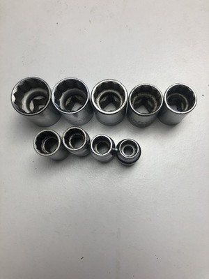 Proto USA 1/2  Drive SAE Socket Set 12 Point