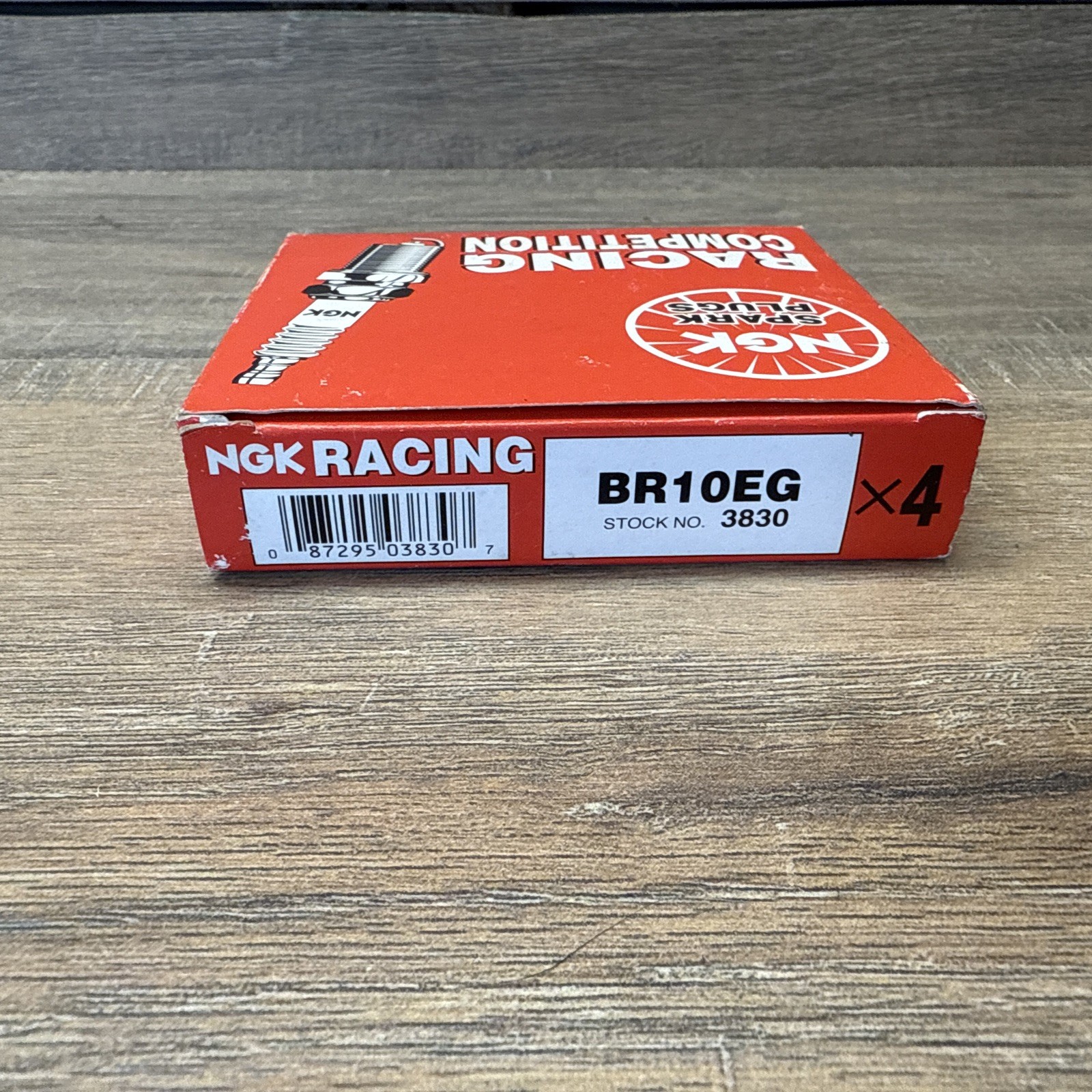 NGK 3830 Racing Spark Plug BR10EG Honda Kawasaki Yamaha Lot of 4