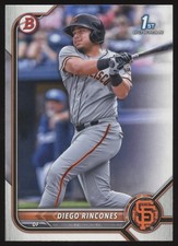 2022 Bowman #BP-65 Diego Rincones Prospects San Francisco Giants