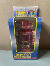 VTG TOY MINE U-9168 TIMMI ROBOGUARD W/GUN ROBOT Friction Motorized New In Box