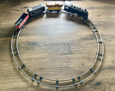 Vintage Marx O Gauge Wind Up Train Set Steam Locomotive Union Pacific Seaboard