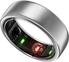 Oura Ring Gen3 Horizon Silver US9 Set Größe...