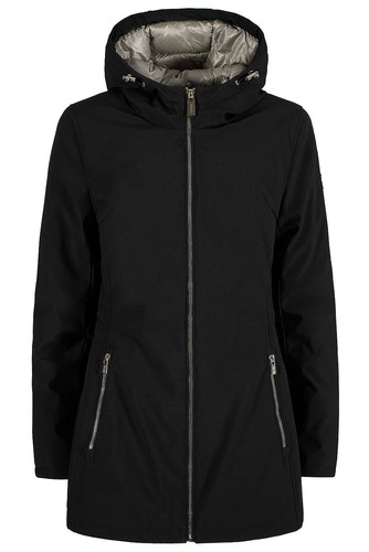 Giaccone Uomo Softshell Lumberjack TRILAYER Nero – Taglia 58, Manica Lunga, Autunno/Inverno, Tasca Obliqua
