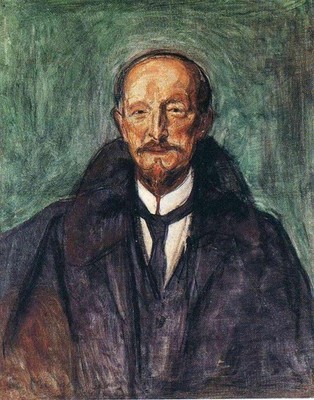 Edvard Munch Albert Kollmann 1902 17''x 22'' Archival Art Print