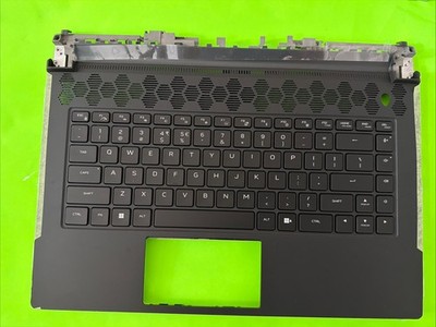 Dell Alienware m15 R7 Palmrest & ENGLISH  Backlit Keyboard 01F2H0 0JHP2G N215