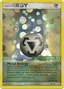 Metal Energy - 88/106 - Pokemon EX Emerald Reverse Holo NM