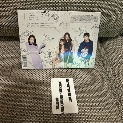f(x) 4 Walls Cowboy 1st Limited Edition Japan Single Luna Trading