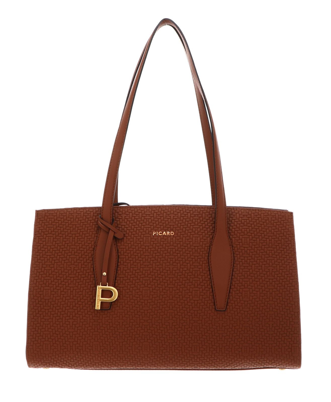 PICARD shoulder bag Day Trip Shopper Cognac