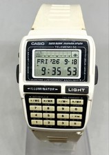 CASIO Data Bank DBC-63 Mondo Style Vintage Watch Tested Working From Japan