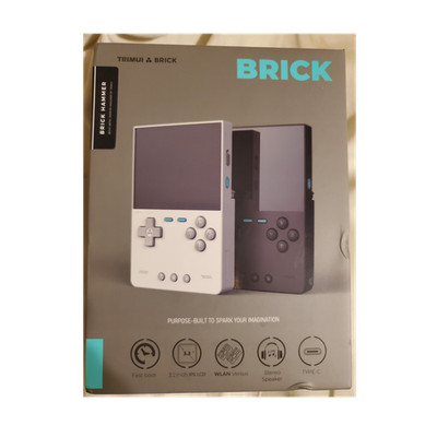 TRIMUI Brick Hammer Handheld System Black (SD CARD NOT INCLUDED) 