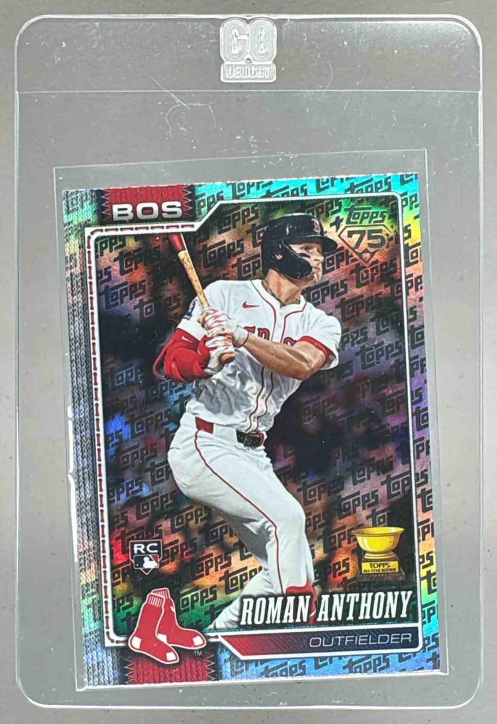 Roman Anthony 2026 Topps #189 Topps Foil Pattern Rookie RC