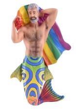 December Diamonds 55-55441 Merman Ornament, Father Pride