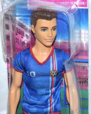 NEW! MATTEL 2021 BARBIE YOU CAN BE ANYTHING, SOCCER PLAYER KEN #HCN15 ~ TORN BOX