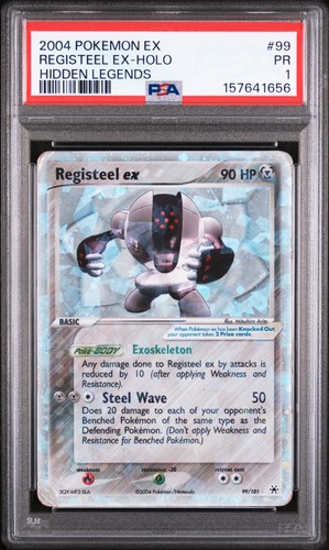 Registeel ex graded PSA 1 for sale on eBay
