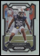 2024 Panini Prizm Draft Picks #175 Jaylin Simpson Silver