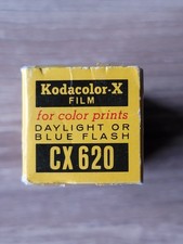 Vintage Kodak Kodacolor-X Color Negative Film CX 620 Expired October 1968