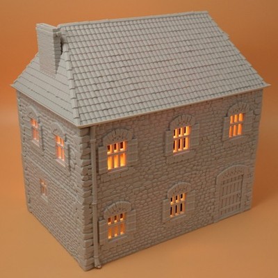 Französisches Farmhaus Bauernhaus (French Farm House) - Tabletop Gelände modular