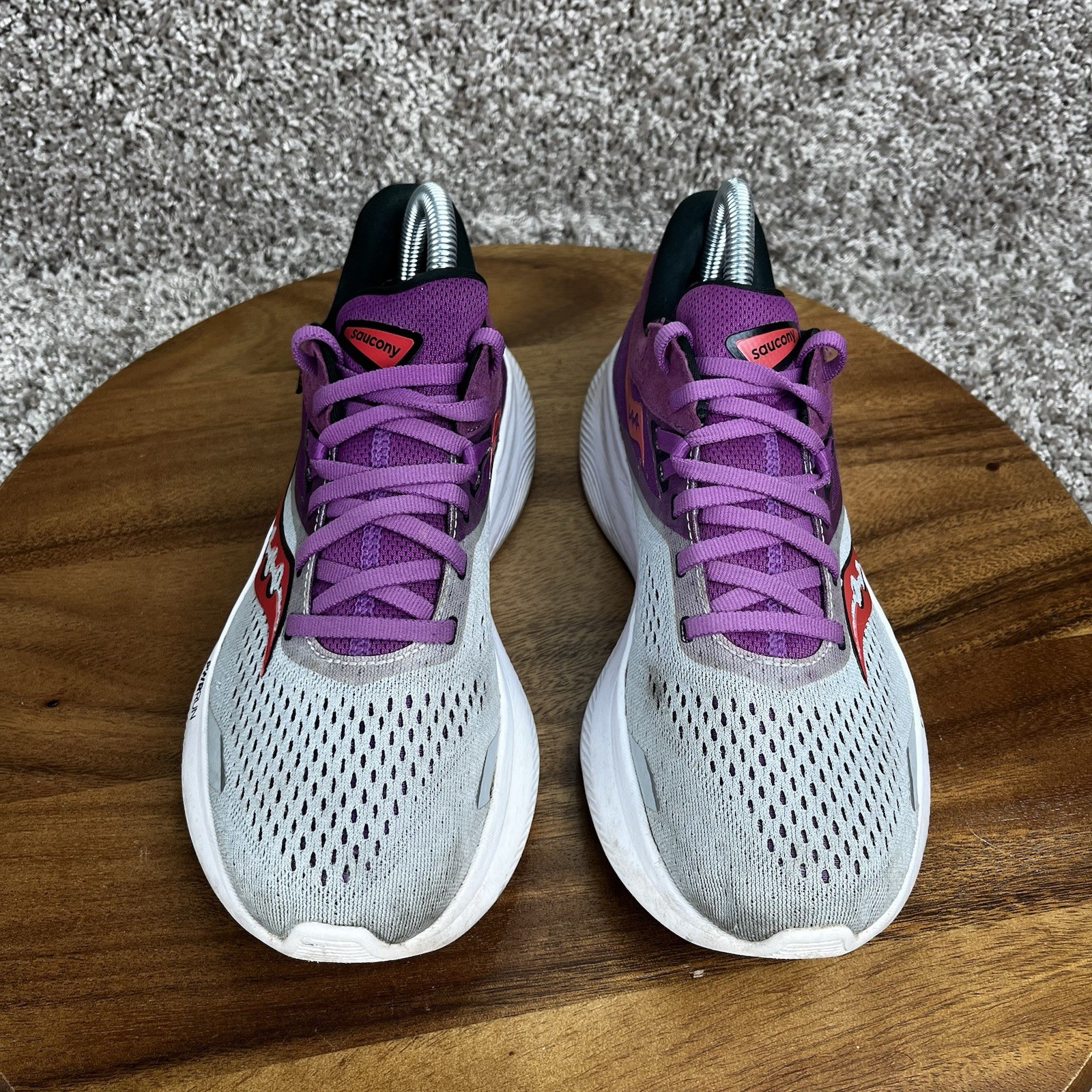 Saucony Womens Ride 16 S10831-91 Gray Size 7.5 W Running Shoes Sneakers thumbnail 3