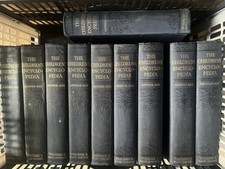 Arthur Mee Children's Encyclopaedia Complete 10 Volume Hardback Set 1930s