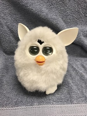 Hasbro Furby 2012 Snowball White Collectible Interactive Toy, Working