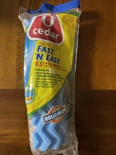 O Cedar Fast 'N Easy 8.5 Roller Mop REFILL Roll-O-Matic Scrubber Quickie 48210